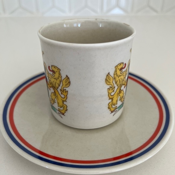 WINTERLING Marktleuthen Demitasse Cup Saucer Friesland Coat of Arms Netherlands - Picture 4 of 11